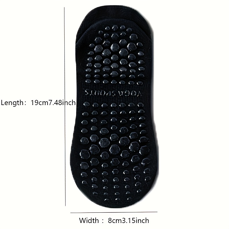 3足組グリップ付きピラティスソックス 女性用 ヨガ アスレチ - Medias Para Pilates Y Yoga のレビューと価格